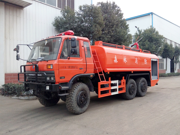 東風(fēng)6驅(qū)12噸消防灑水車