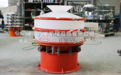 山東淄博三氧化鐵防腐蝕塑料振動篩已發(fā)貨，請崔經(jīng)理注意查收